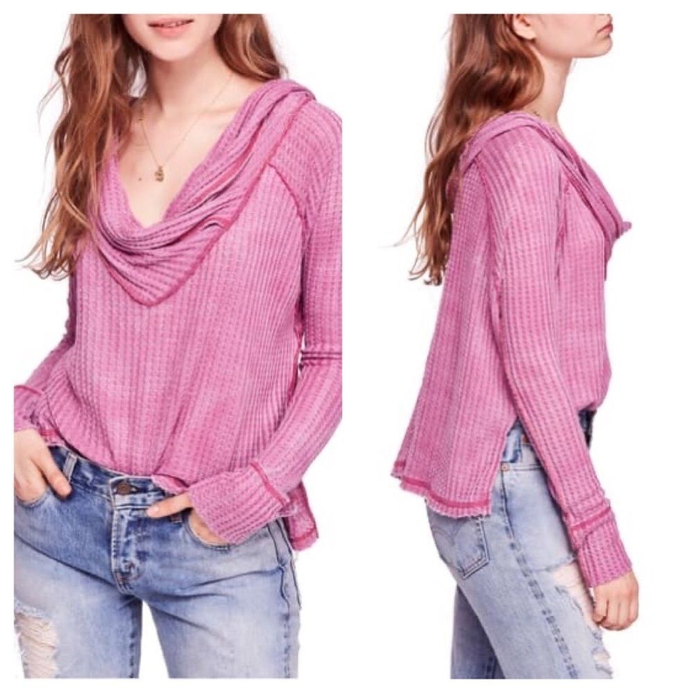 Free People Wildcat Thermal Top Size XS
